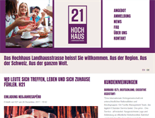 Tablet Screenshot of hh-landhausstrasse.ch